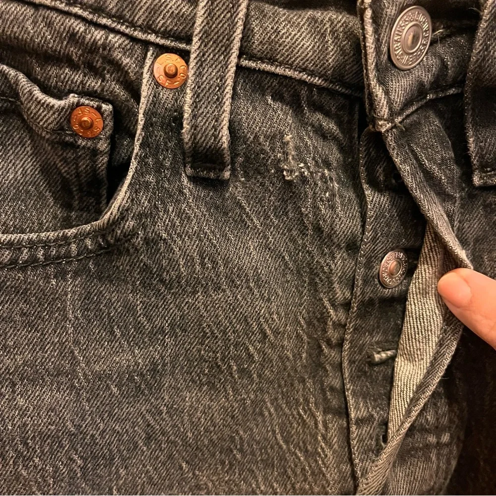 Levi’s Premium 501 High Rise Straight Leg Jeans - Picture 6 of 10